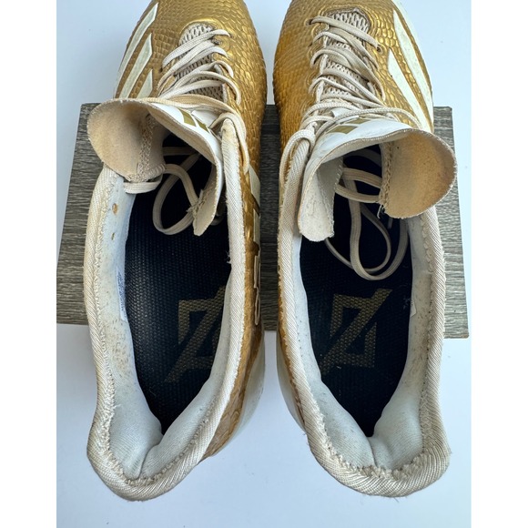 Adidas‎ Adizero 5-Star 6.0 Gold Snakeskin Football Cleats Mens 9.5 BW0778 main image 7